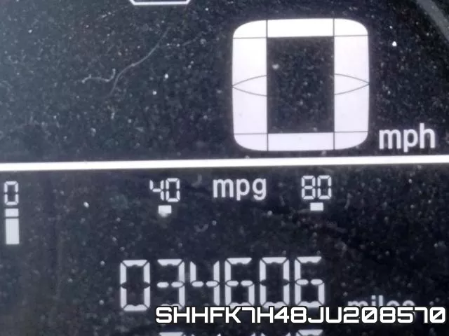SHHFK7H48JU208570 фото 9