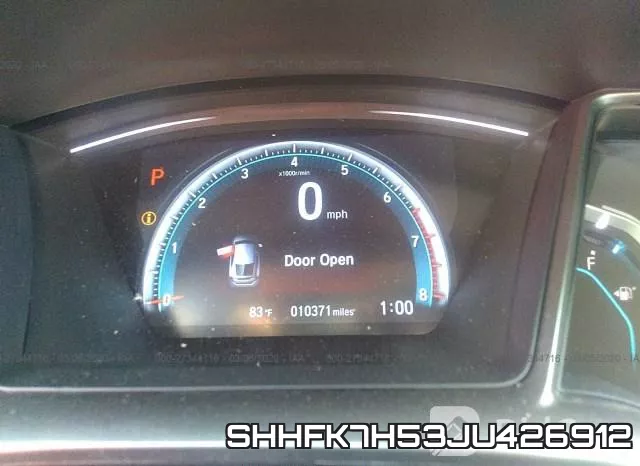 SHHFK7H53JU426912 фото 8