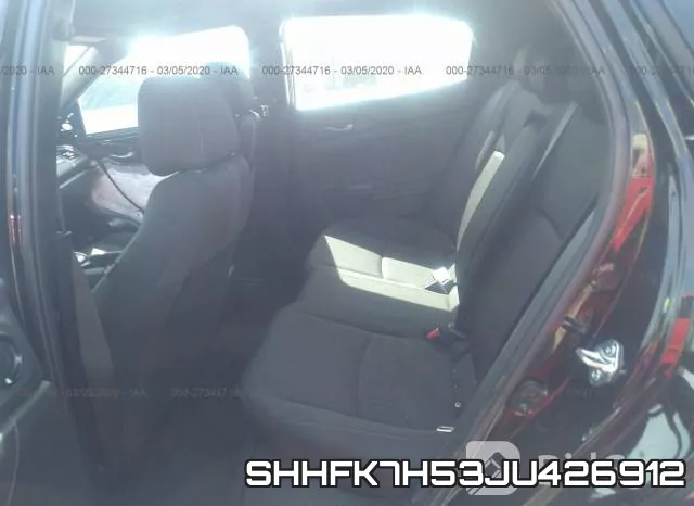 SHHFK7H53JU426912 фото 9