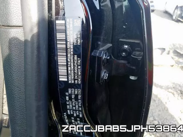 ZACCJBAB5JPH53864 фото 2