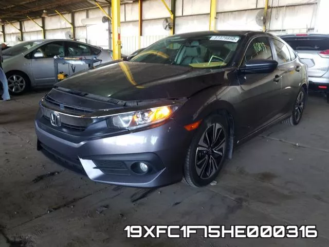 19XFC1F75HE000316 фото 3
