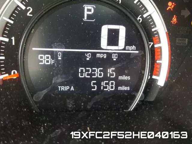 19XFC2F52HE040163 фото 9