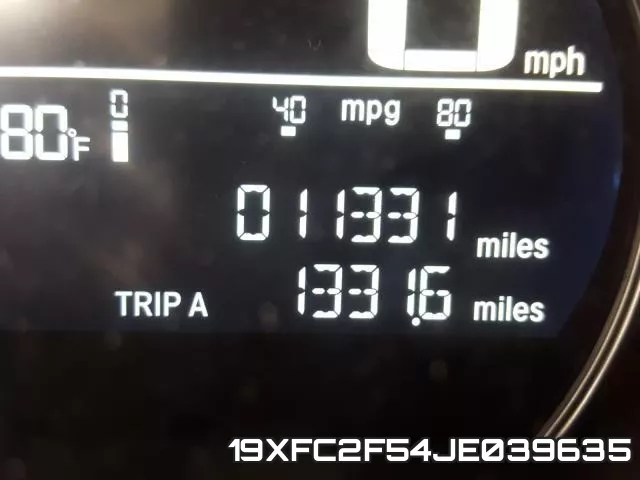 19XFC2F54JE039635 фото 9