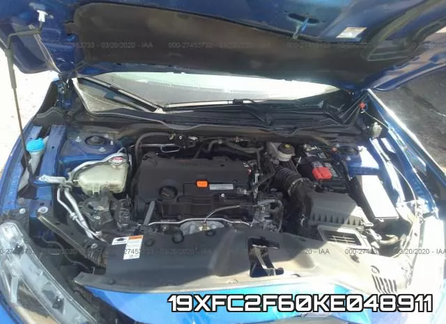 19XFC2F60KE048911 фото 2