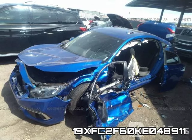 19XFC2F60KE048911 фото 3
