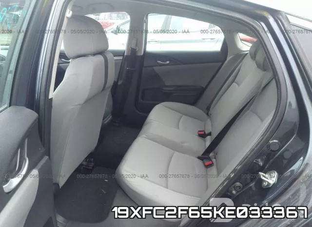 19XFC2F65KE033367 фото 9