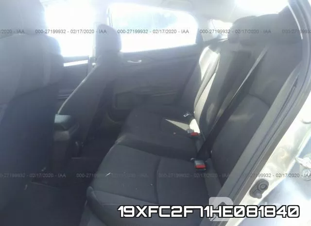 19XFC2F71HE081840 фото 9