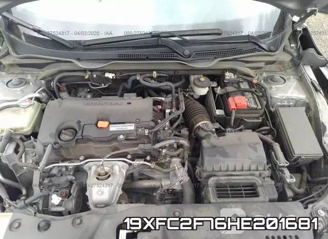 19XFC2F76HE201681 фото 2