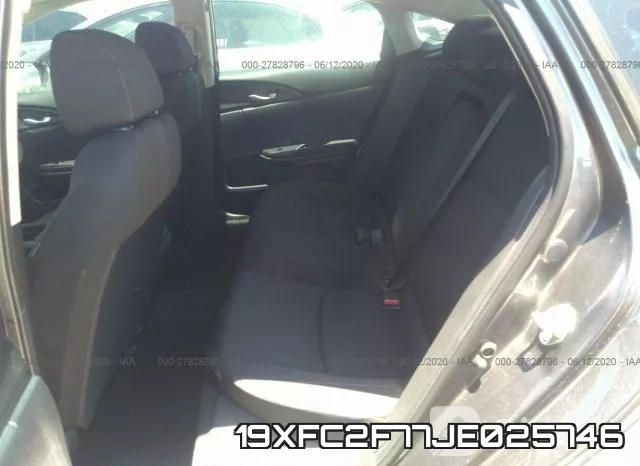 19XFC2F77JE025746 фото 9