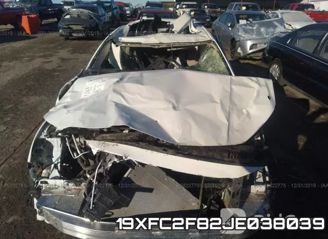19XFC2F82JE038039 фото 7