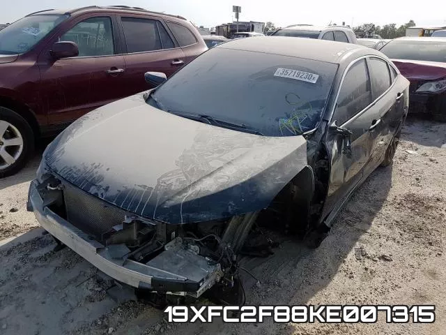 19XFC2F88KE007315 фото 3