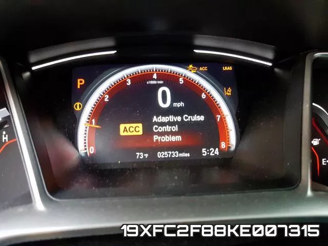 19XFC2F88KE007315 фото 9