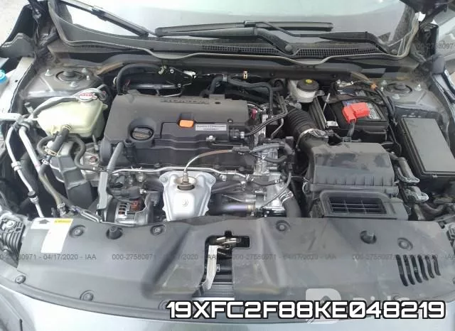19XFC2F88KE048219 фото 2