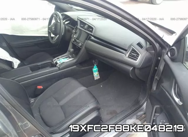 19XFC2F88KE048219 фото 6