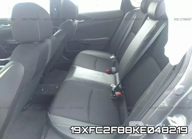 19XFC2F88KE048219 фото 9