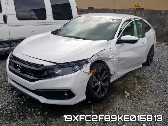 19XFC2F89KE015813 фото 3