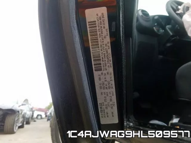 1C4AJWAG9HL509577 фото 2