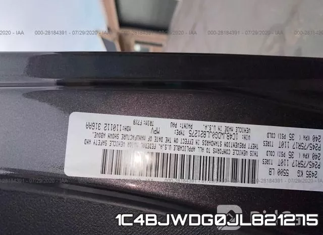 1C4BJWDG0JL821275 фото 10