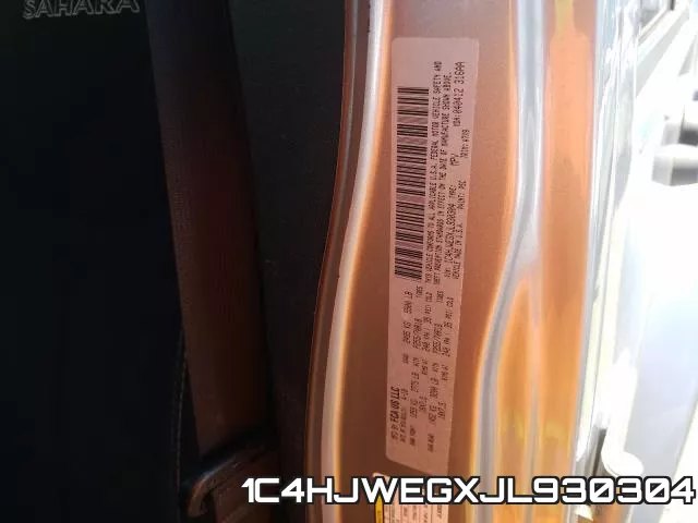 1C4HJWEGXJL930304 фото 2