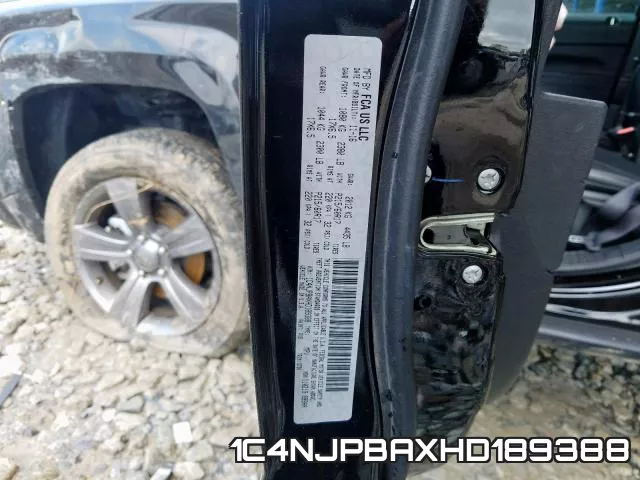 1C4NJPBAXHD189388 фото 2