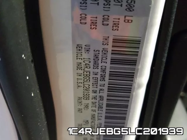 1C4RJEBG5LC201939 фото 2