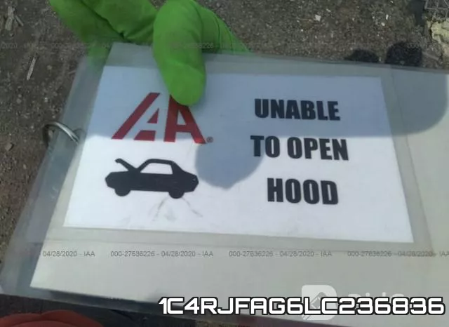 1C4RJFAG6LC236836 фото 2