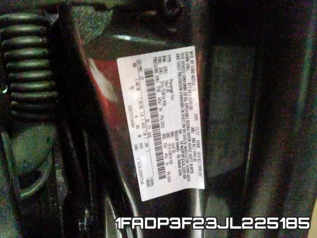 1FADP3F23JL225185 фото 2