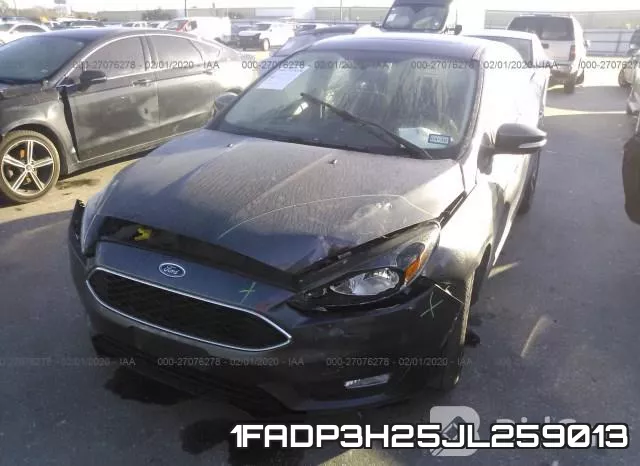 1FADP3H25JL259013 фото 3