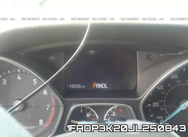 1FADP3K20JL250843 фото 8