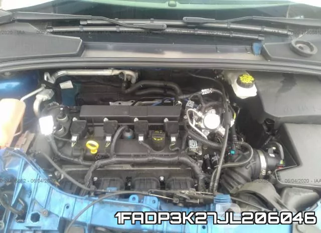 1FADP3K27JL206046 фото 2