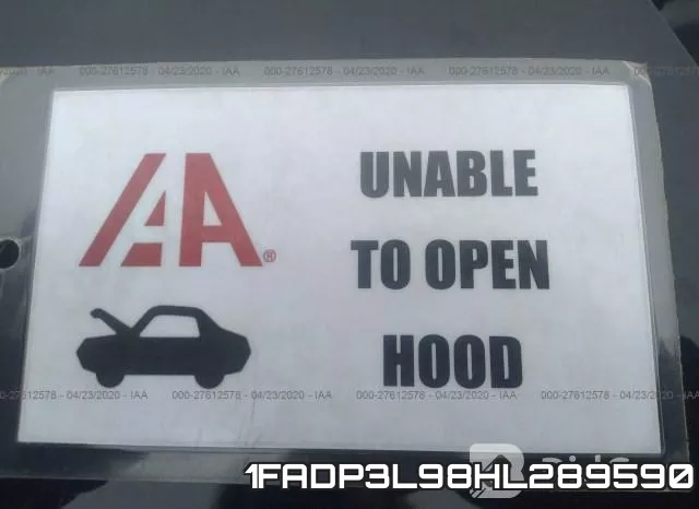 1FADP3L98HL289590 фото 2