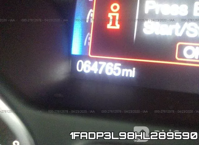 1FADP3L98HL289590 фото 8