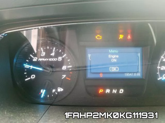 1FAHP2MK0KG111931 фото 9