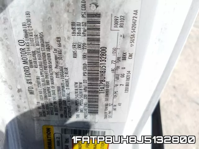1FATP8UH8J5132800 фото 2
