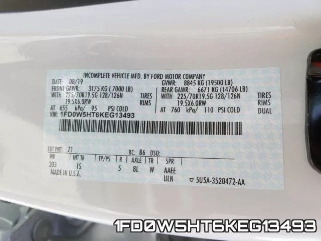 1FD0W5HT6KEG13493 фото 2