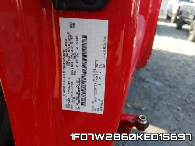 1FD7W2B60KED15697 фото 2