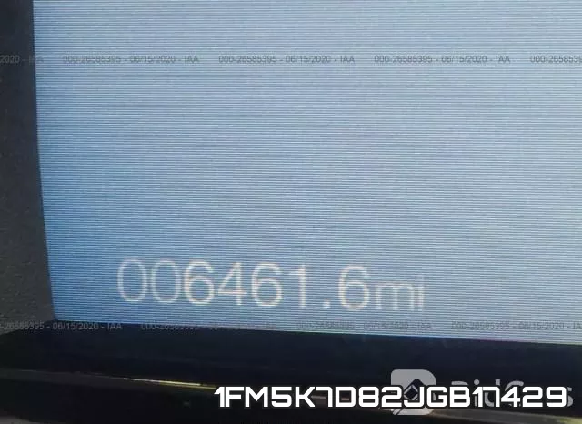 1FM5K7D82JGB17429 фото 8