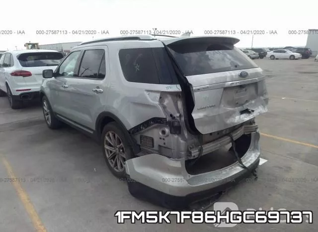 1FM5K7F86HGC69737 фото 4