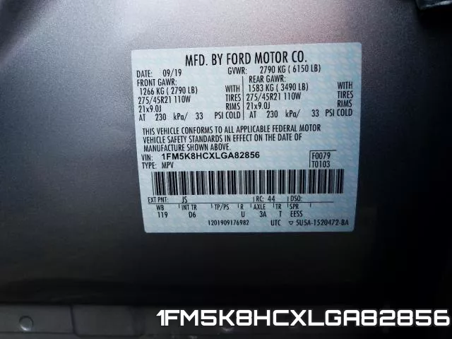 1FM5K8HCXLGA82856 фото 2