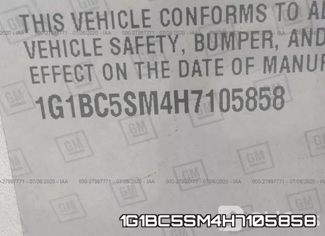 1G1BC5SM4H7105858 фото 10