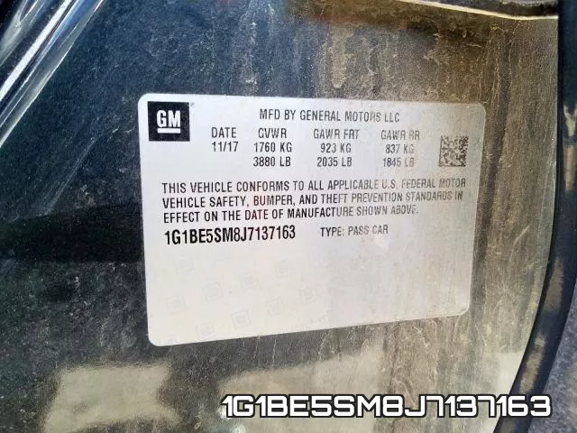 1G1BE5SM8J7137163 фото 2