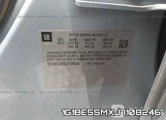 1G1BE5SMXJ7108246 фото 10