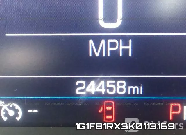 1G1FB1RX3K0113169 фото 8