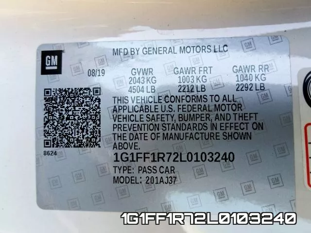 1G1FF1R72L0103240 фото 2