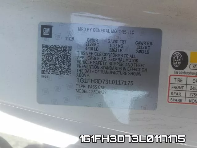 1G1FH3D73L0117175 фото 2