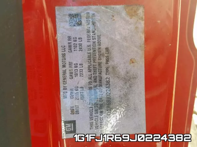 1G1FJ1R69J0224382 фото 2
