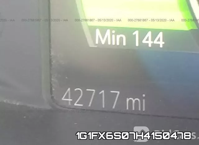 1G1FX6S07H4150478 фото 8