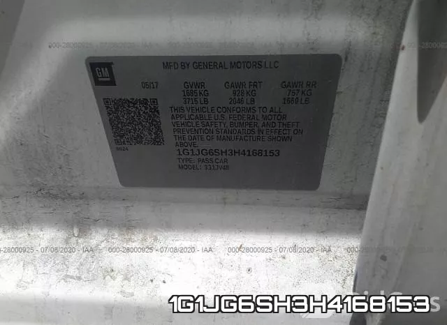 1G1JG6SH3H4168153 фото 10