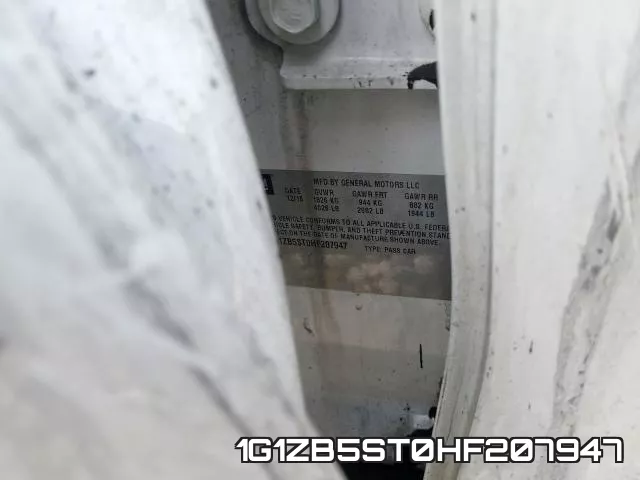 1G1ZB5ST0HF207947 фото 2