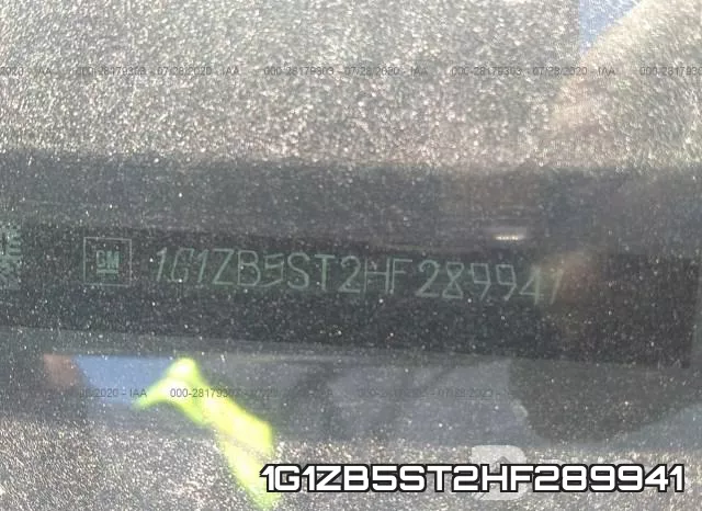 1G1ZB5ST2HF289941 фото 10
